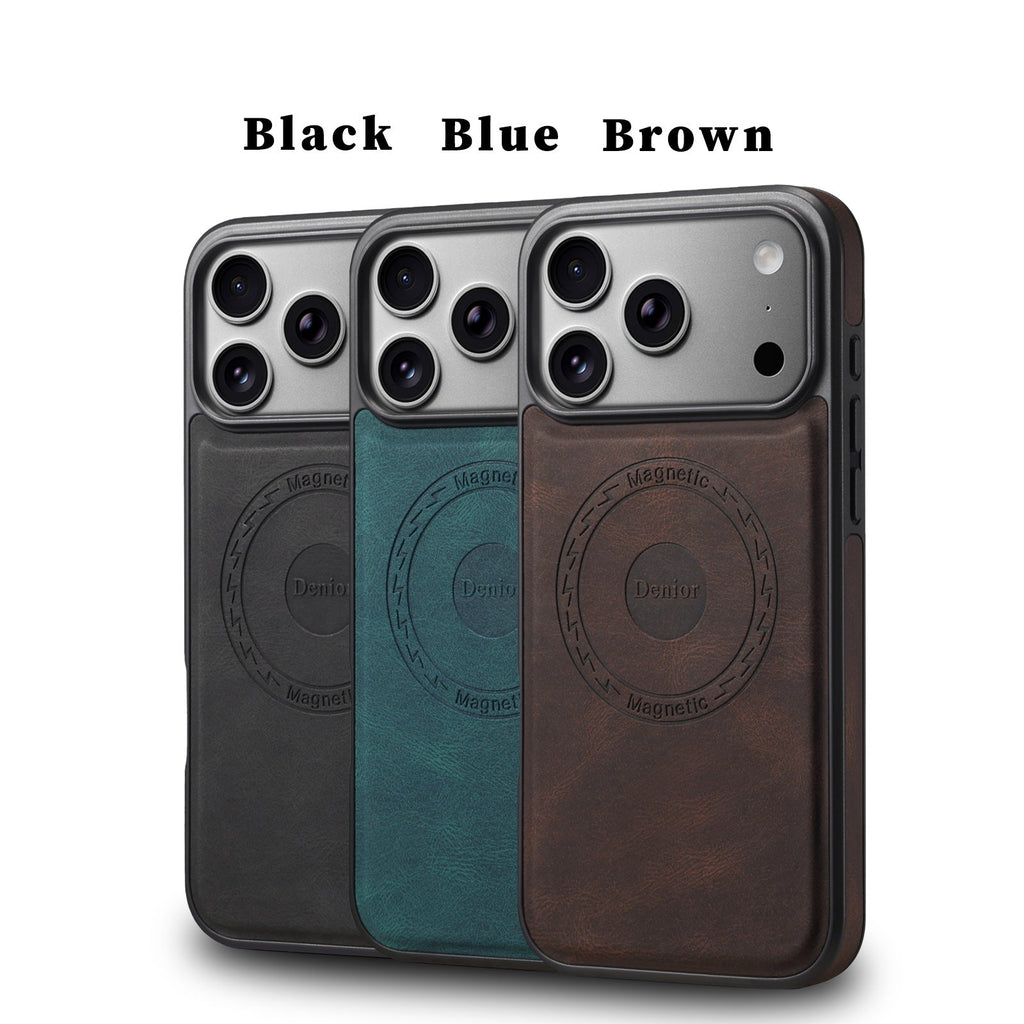 Skin-texture Magnetic Phone Case Protector