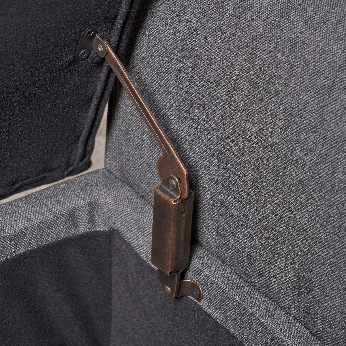 Hayes Armed Storage Bench