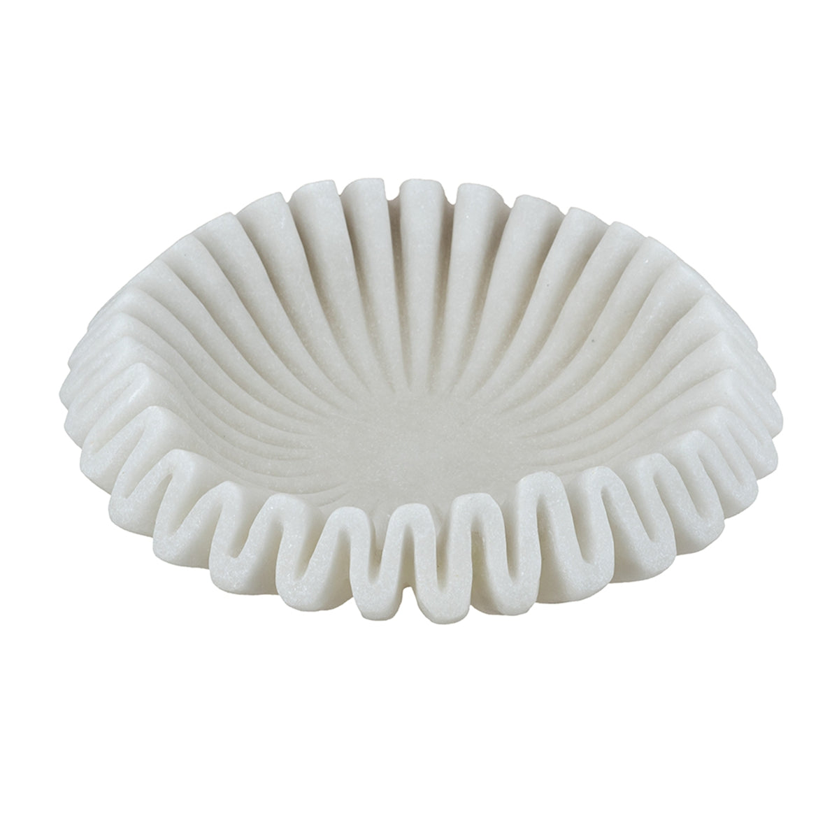 D9.5x2.5" Wavy Round Bowl