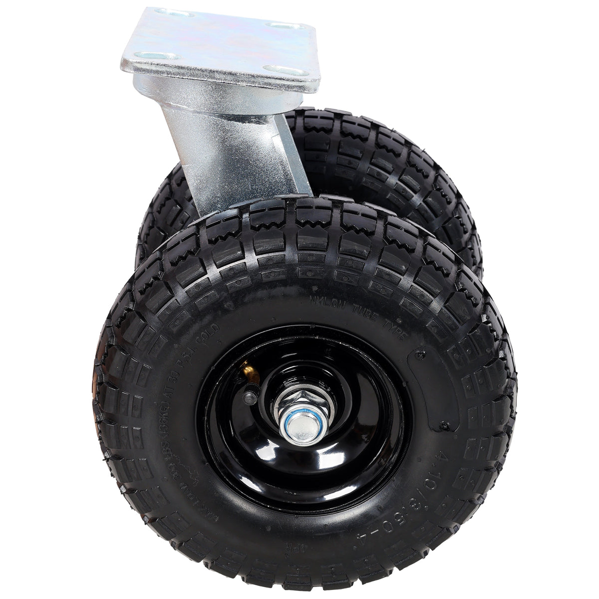 10-Inch Dual Air Wheels Swivel Caster