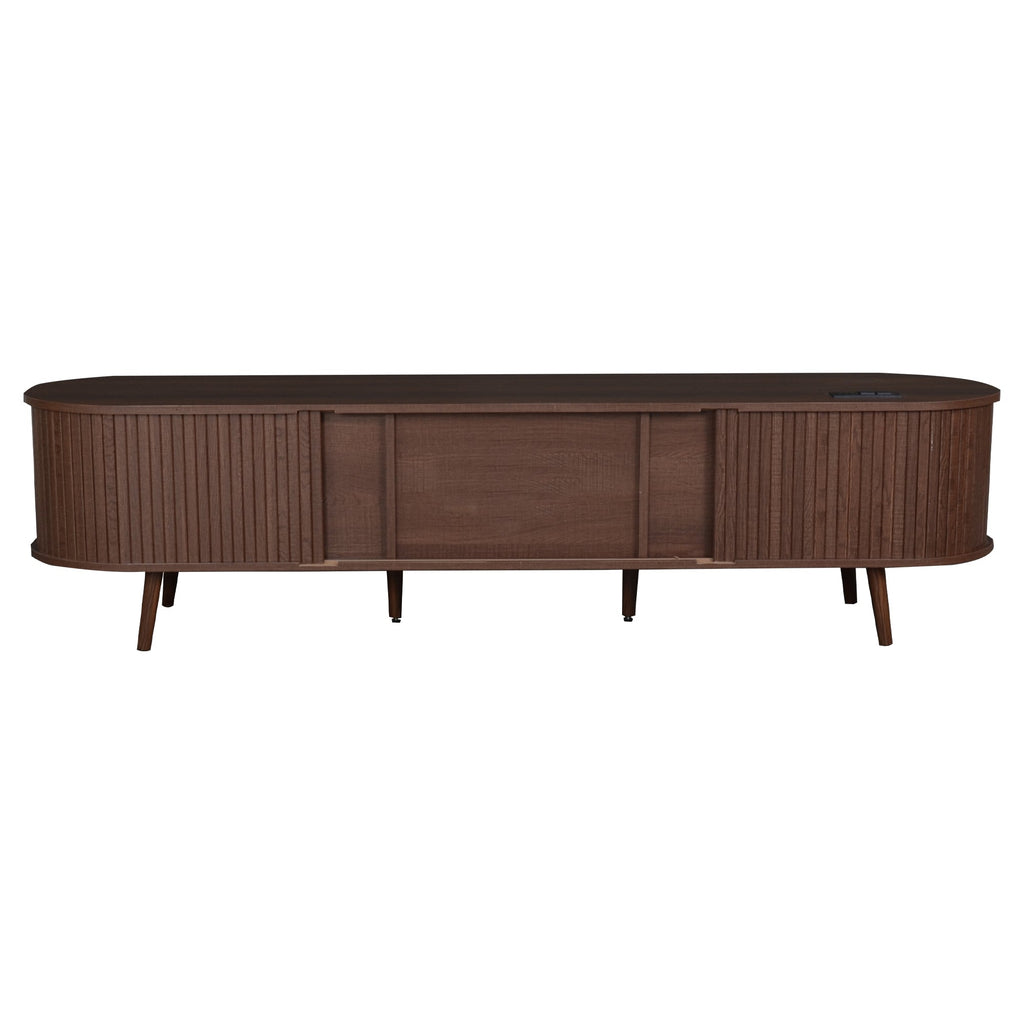 70 Inch Mid Century Modern TV Stand