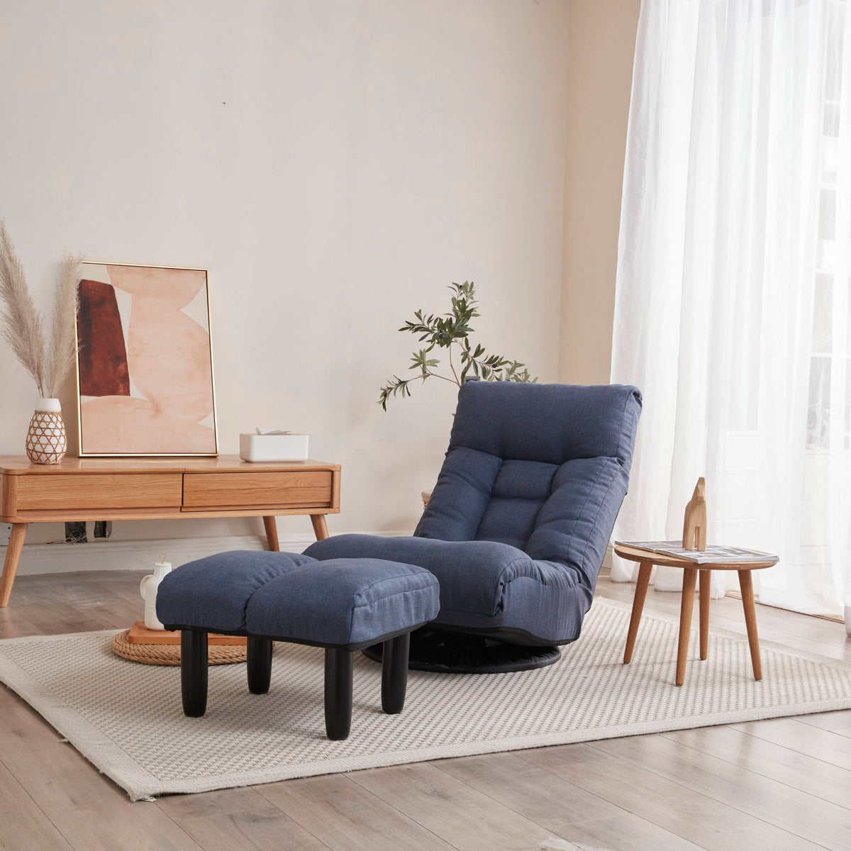 Japanese Floor Chair: Versatile Adjustable Relaxation