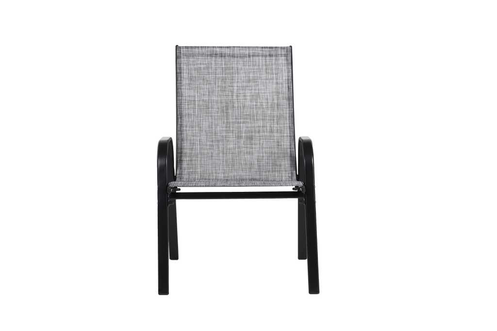 8 Piece Patio Chairs - Outdoor Camping Chairs with Breathable Fabric