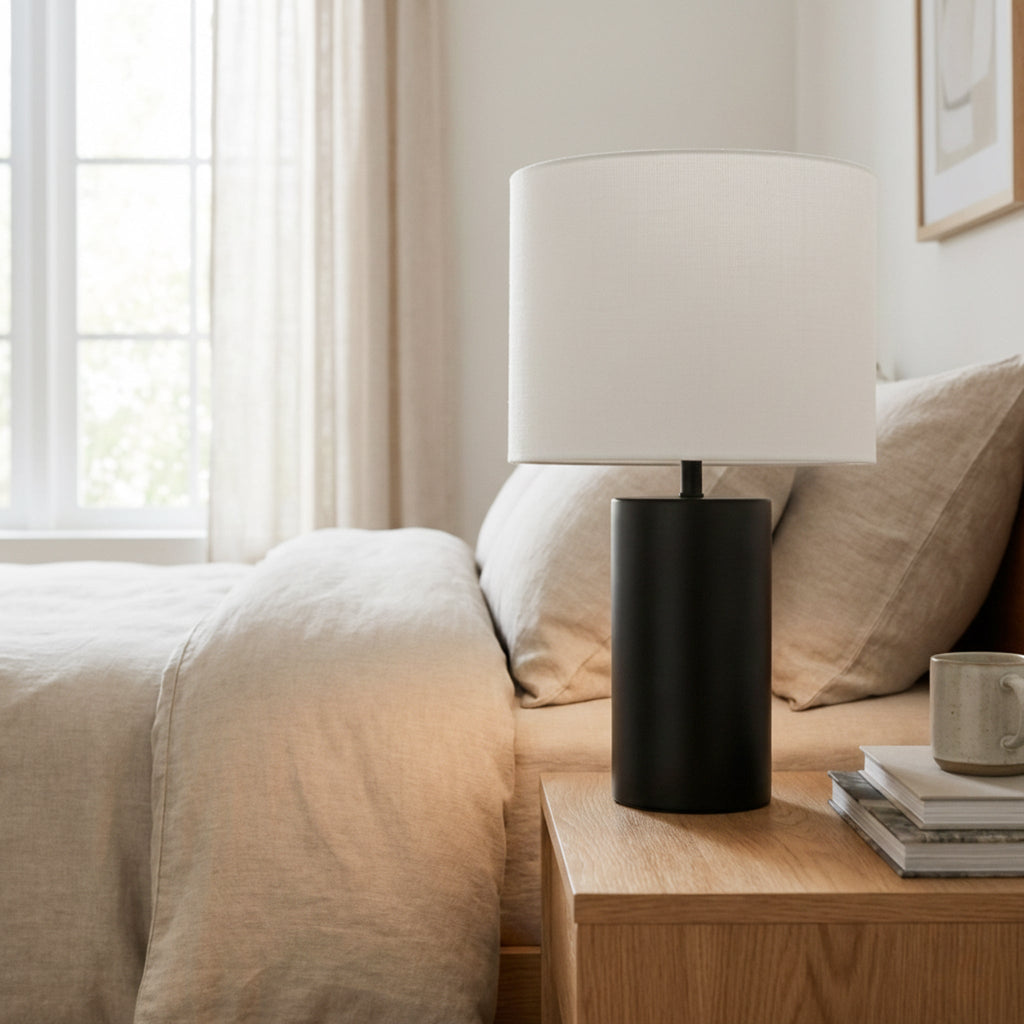 Aura Black Table Lamp