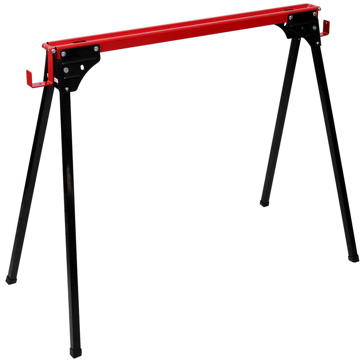 Folding Portable Work Horses - Heavy Duty Steel Saw Horses (2 Pack)