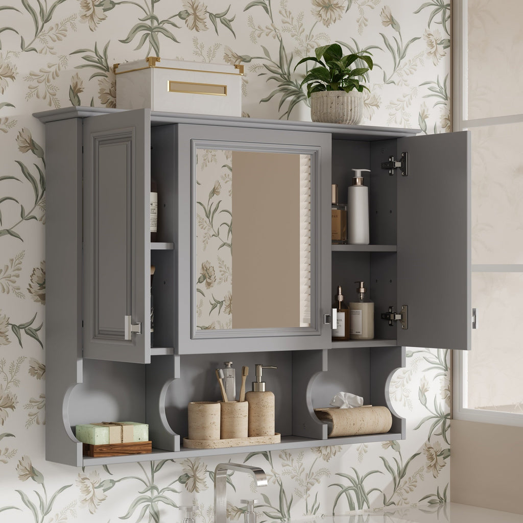 35'' x 28'' Wall Mounted Bathroom Medicine Cabinet