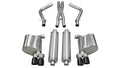 Corsa Performance 11-13 Dodge Charger R/T 5.7L V8 Black Xtreme Cat-Back Exhaust