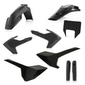 Acerbis 17-19 Husqvarna TE150-300/ FE250-501/ TE250i/ TE300i Full Plastic Kit - Black 2733430001