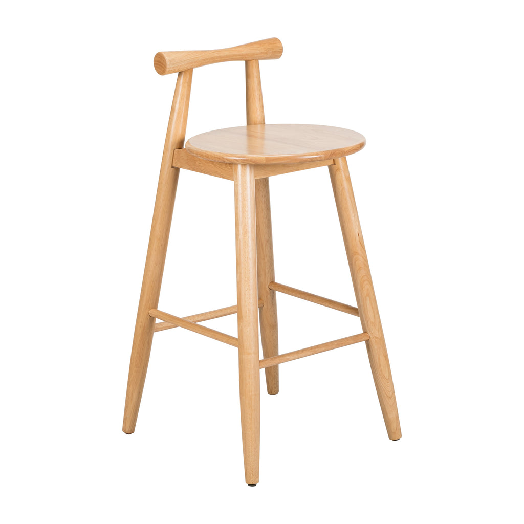 Grove Indoor Rubberwood Barstool