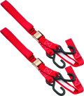 BikeMaster Tiedown 1-1/2 Integrated Softhook - Red 100516