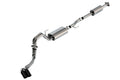 Borla F-150 2021 5.0L 4dr CC SB EC STB Lariat/KR/Pltnm/LTD 3/2.25 DSE Cat-Back Touring BLK CHR Tips 140873BC