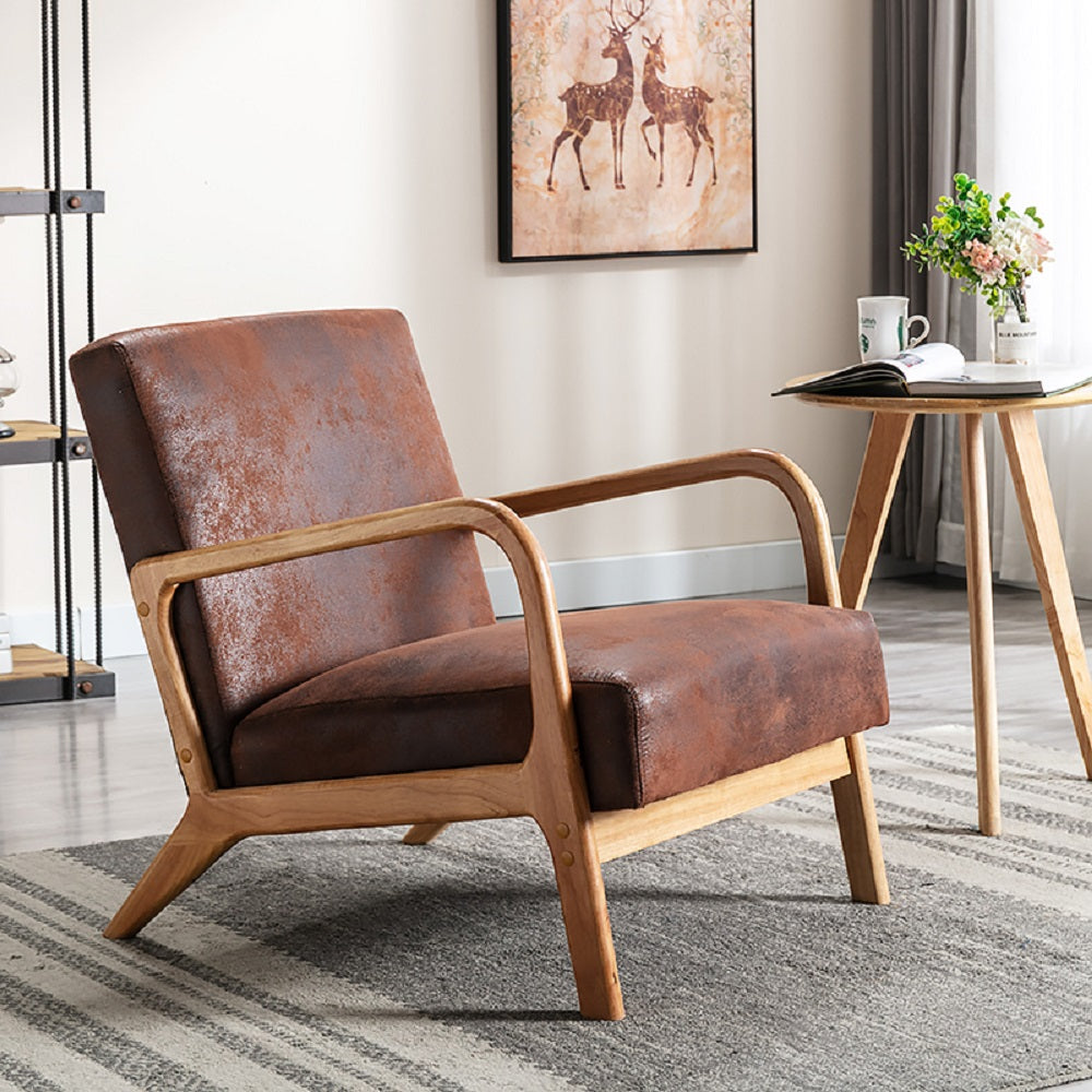 Classic Mid Century Modern Accent Chairs for Living Room or Bedroom