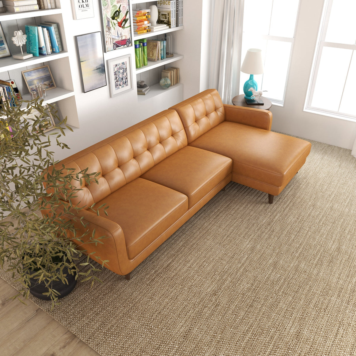Allison Right-Facing Sectional Sofa