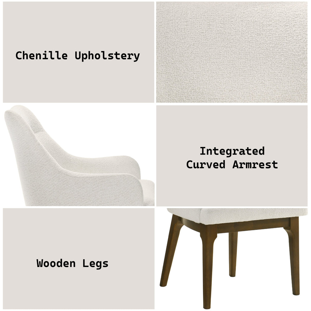Kasha Chenille & Vintage Seating for Dining