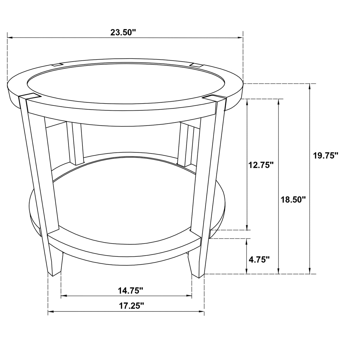 Isbell Maple End Table
