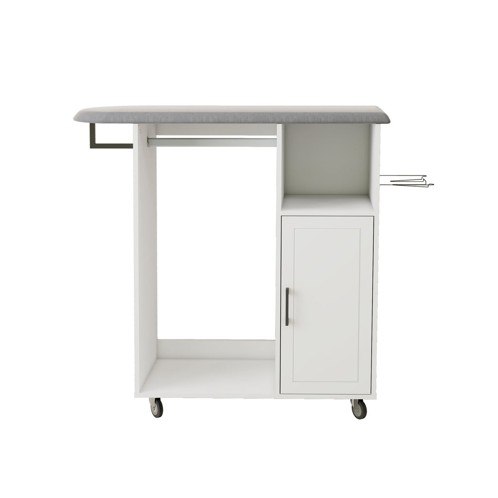Ironing Cart with Rolling Ironing Board
