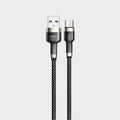 KP-318 Braided 65W Fast-Charging Data Cable Durable Overcharge Protection Type-C Compatible With Apple Android And Huawei