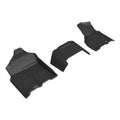 3D MAXpider 19-24 Dodge RAM 2500 Crew Cab All Weather Floor Liner - Kagu Black - R1 L1DG03611509