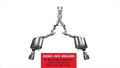Corsa Performance 15-16 Ford Mustang GT Convertible 5.0L V8 Polished Xtreme Dual Rear
