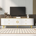 Vibe Haus Modern TV Stand for TVs Up to 80 Inches