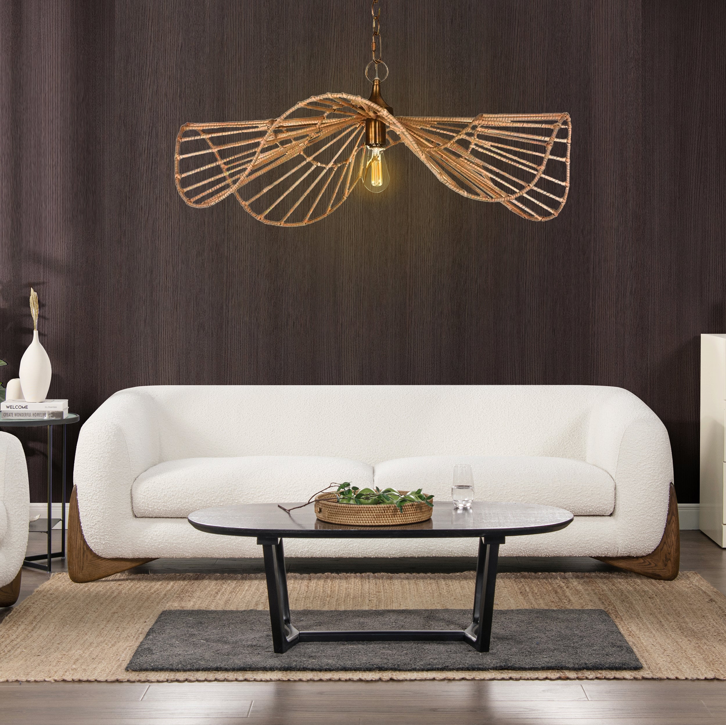 Alpine 90.5" Sherpa Sofa