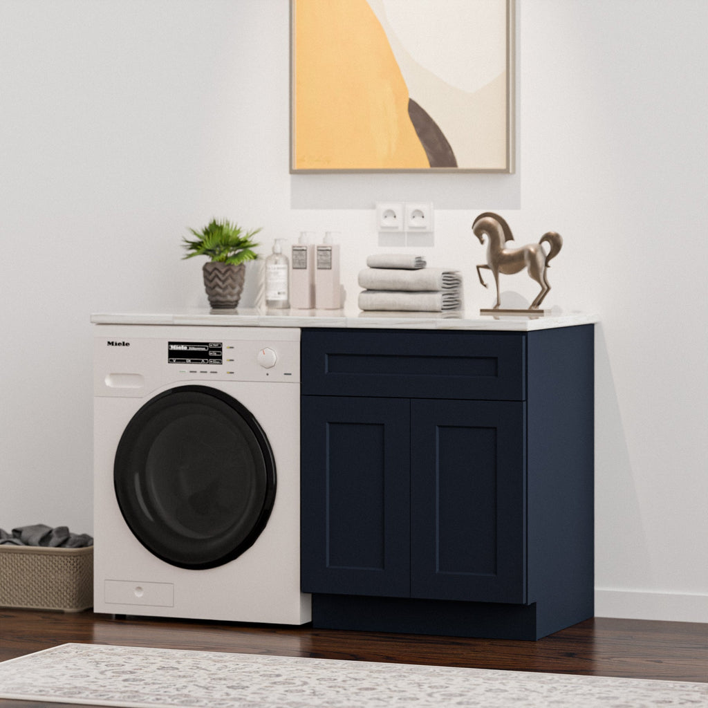 Shaker RTA 30" Kitchen Sink Base Cabinet, Painted