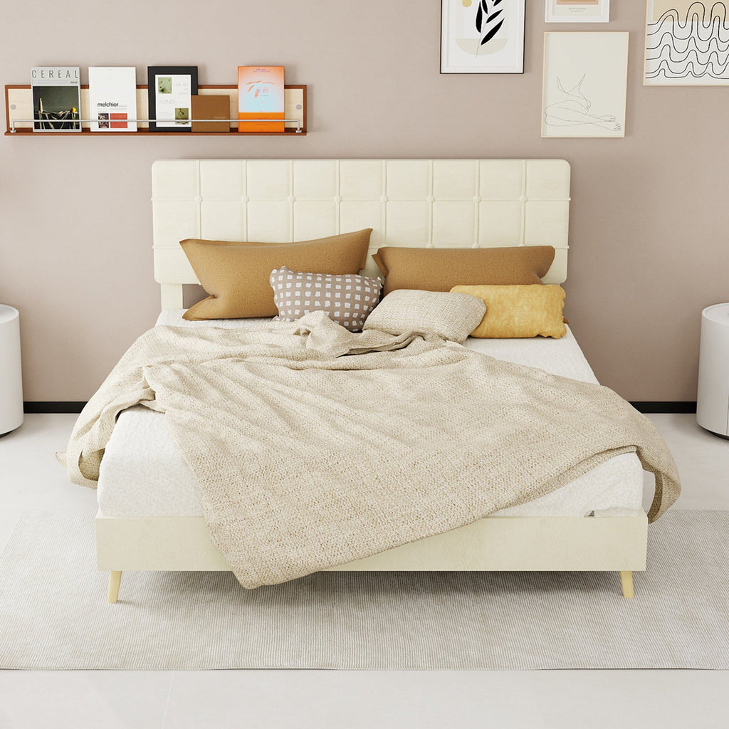 Modern Upholstered Bed Frame