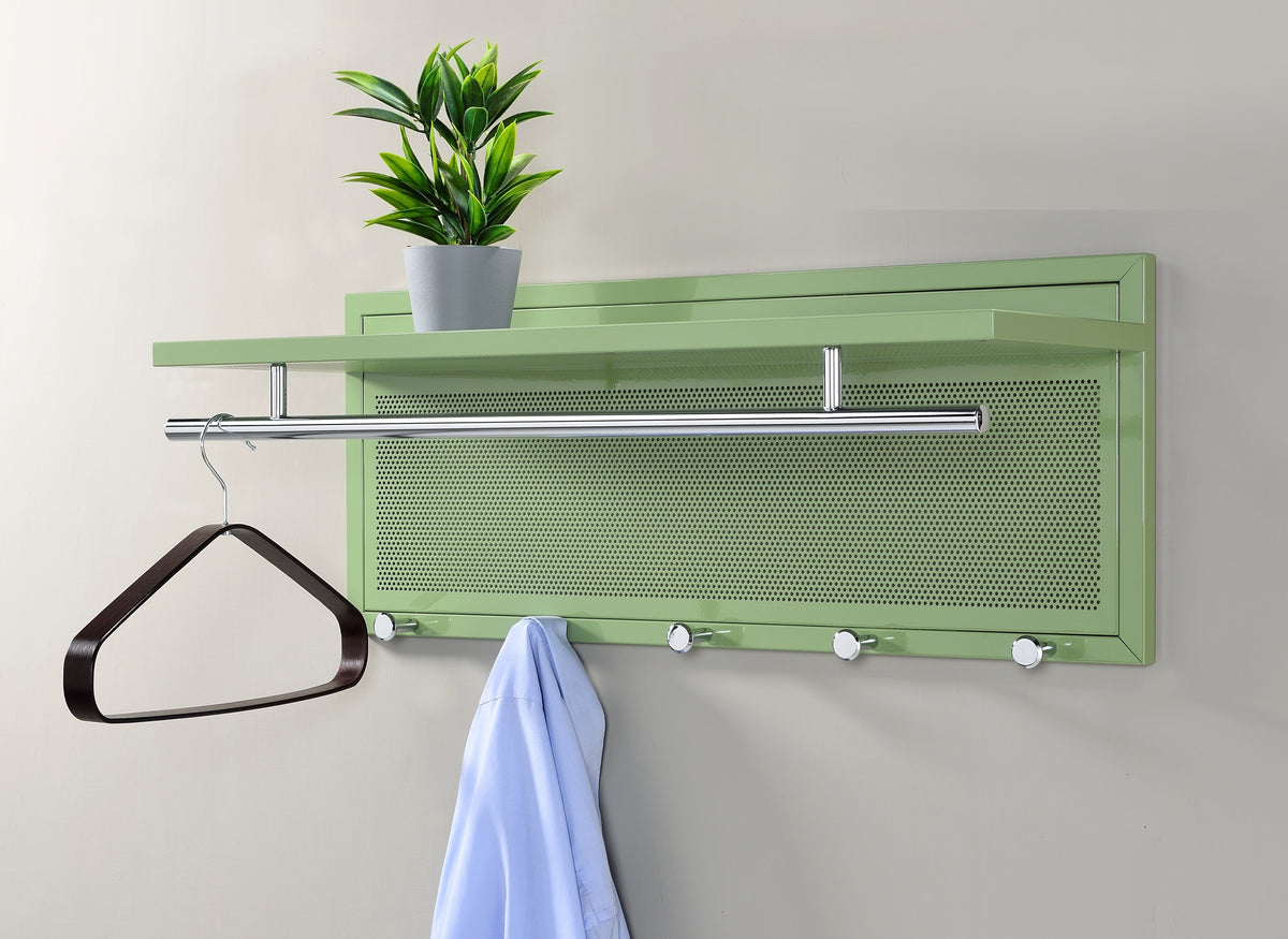 Esyspot Metal Powder Coating Hook Wall Mounted with Shelf