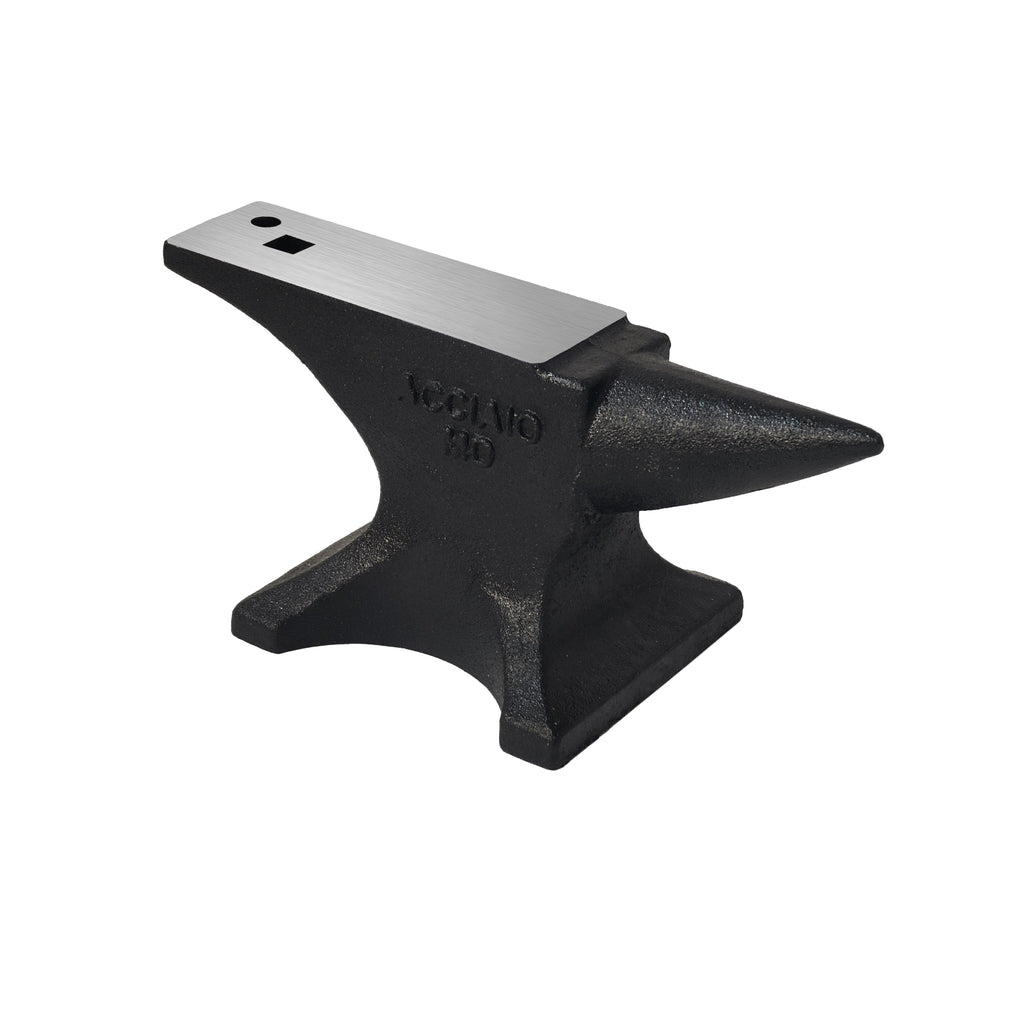Single Horn Anvil - 55Lbs Cast Steel Blacksmith Tool