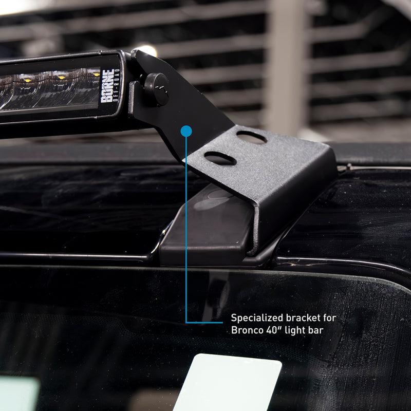 Borne Off-Road 21+ Direct Fit Bronco Light Bar 40in BNLT-BR-21-SS40