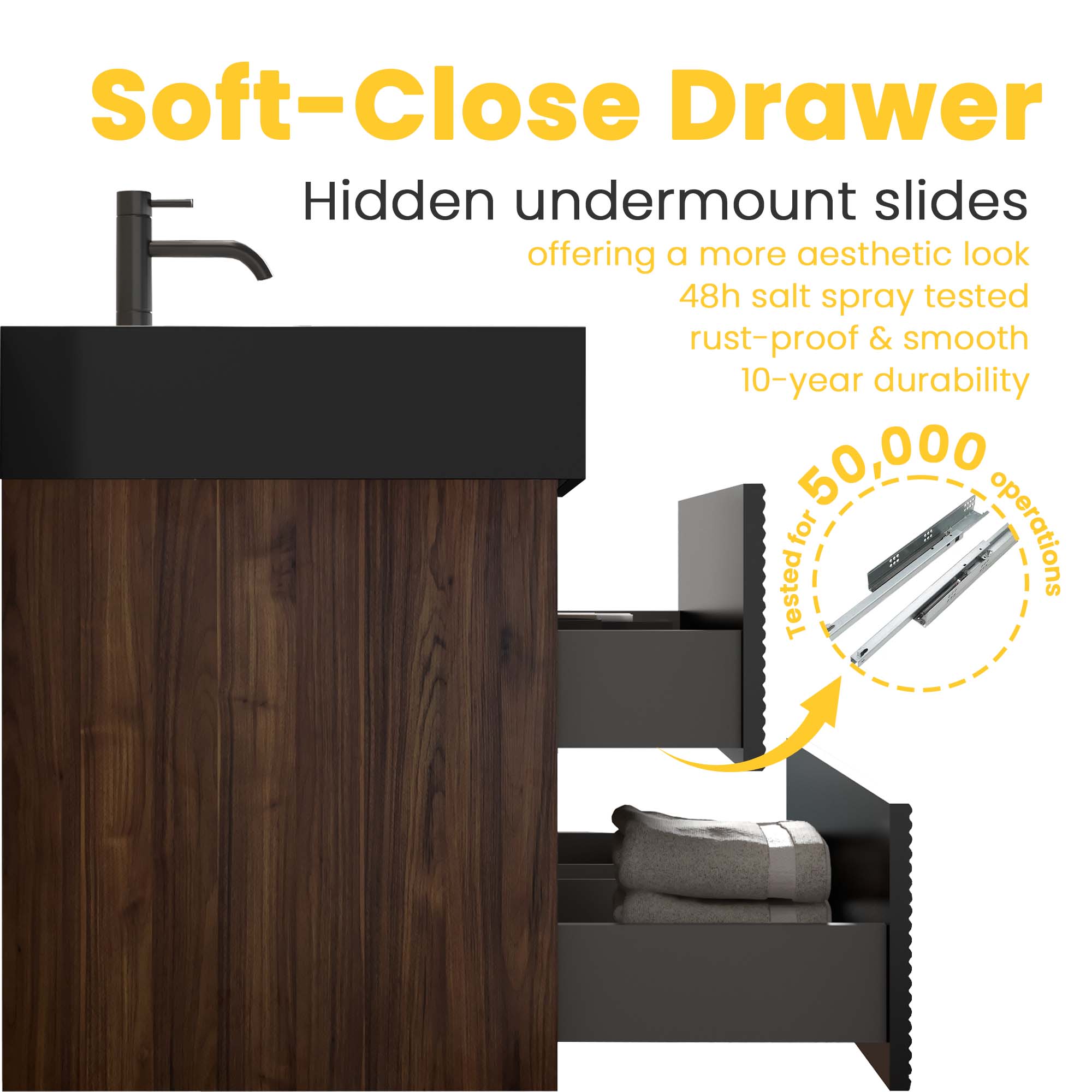 Grace 60" Bathroom Vanity