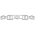 Cometic Gasket Cometic Chevy Gen1 Small Block V8 Intake Mani Gskt .060in Fiber-1.240in X 1.970in Port-20 Pack CP5544