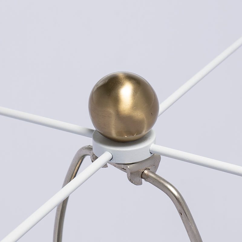 Elegant Table Lamp with Drum Shade