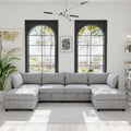 Modular Sectional Sofa, Convertible with Storage
