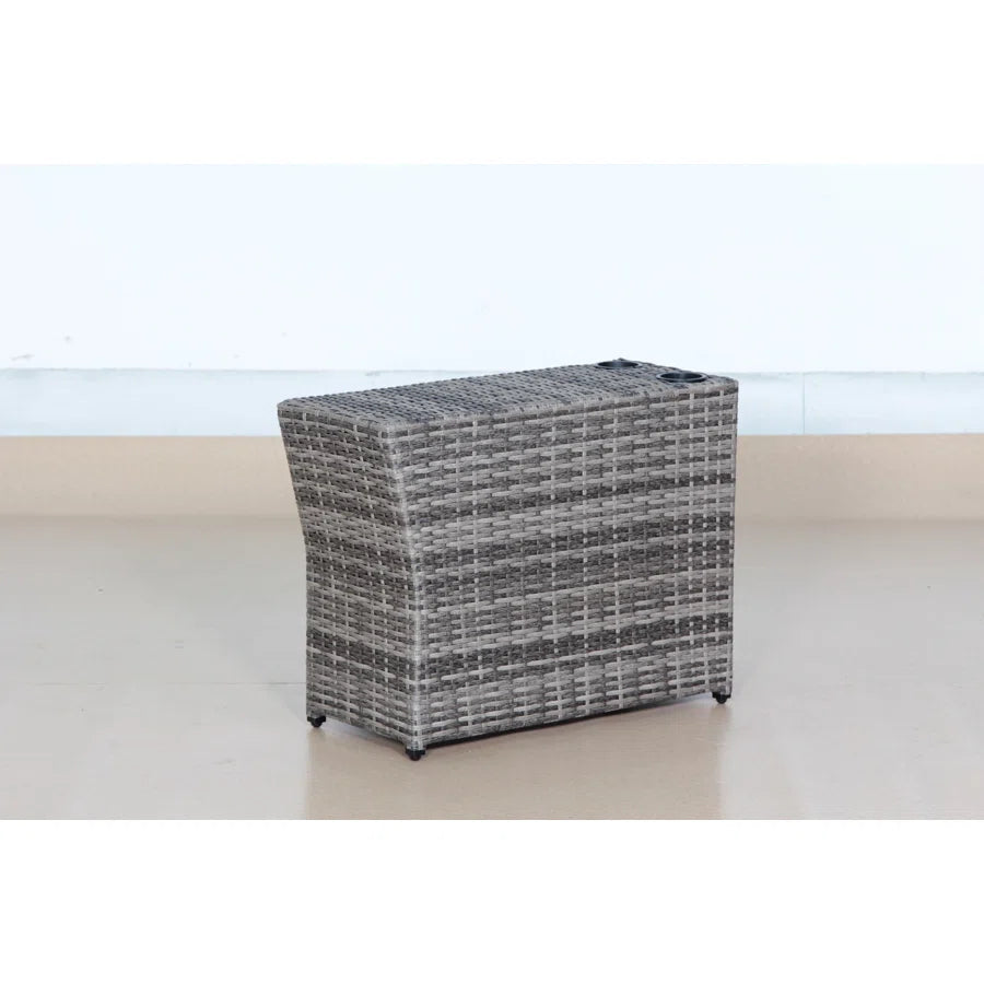 Shick Fully Assembled Outdoor Side Table