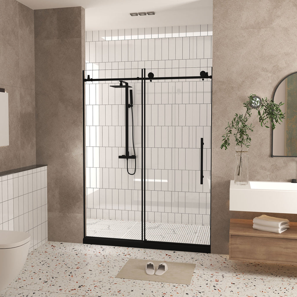 Frameless Shower Door 56-60" W x 76" H