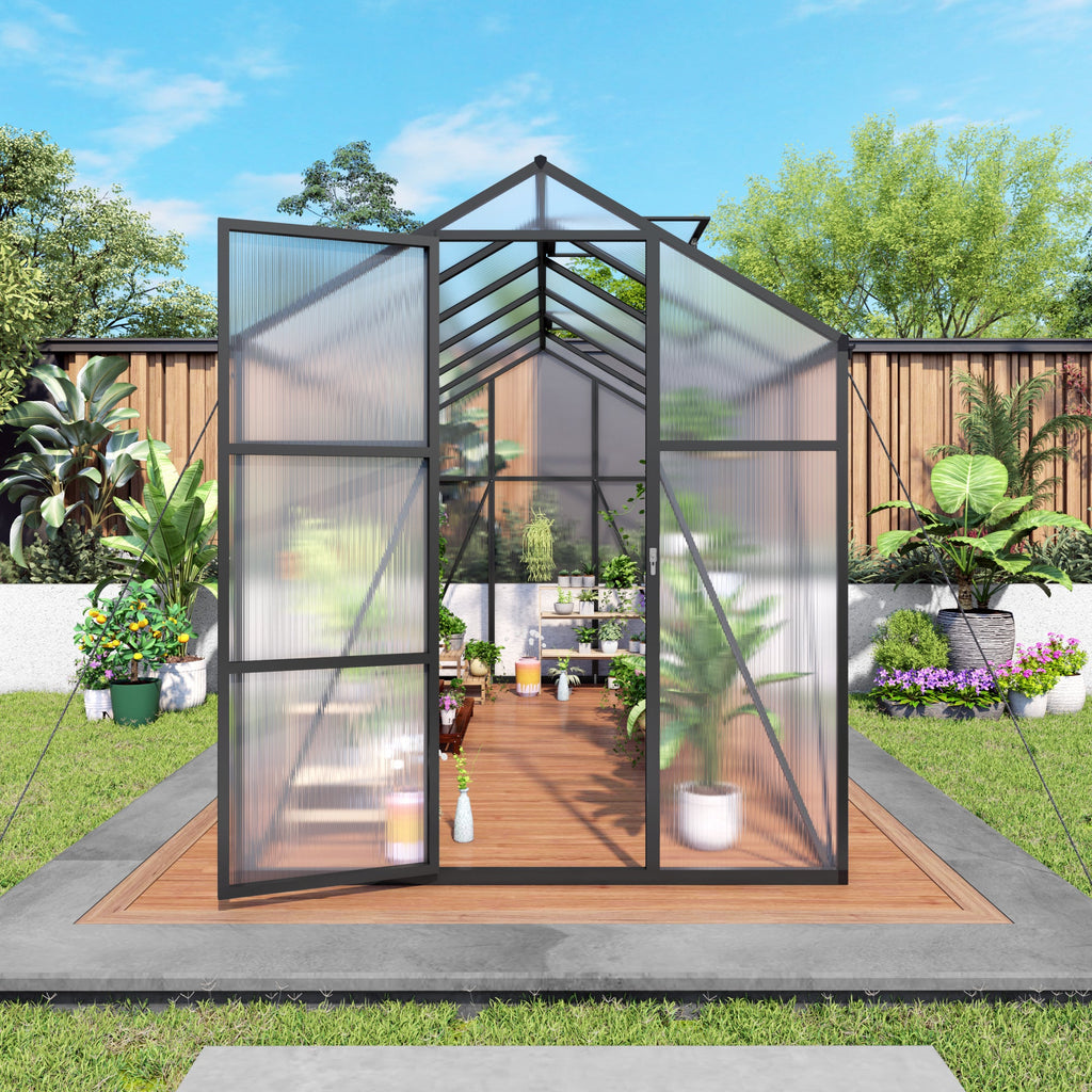 6x12FT Walk-in Outdoor Greenhouse