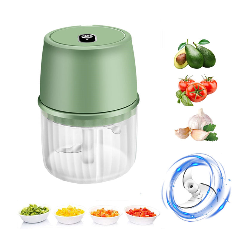 Mini Electric Garlic Chopper & Food Processor, 250ml