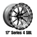 Belak Wheels Belak 17x11 / 7.25in BS / 5x112 BP / Low Pad / Series 4 Wheel - Single Beadlock 17115112S47BS-SBL