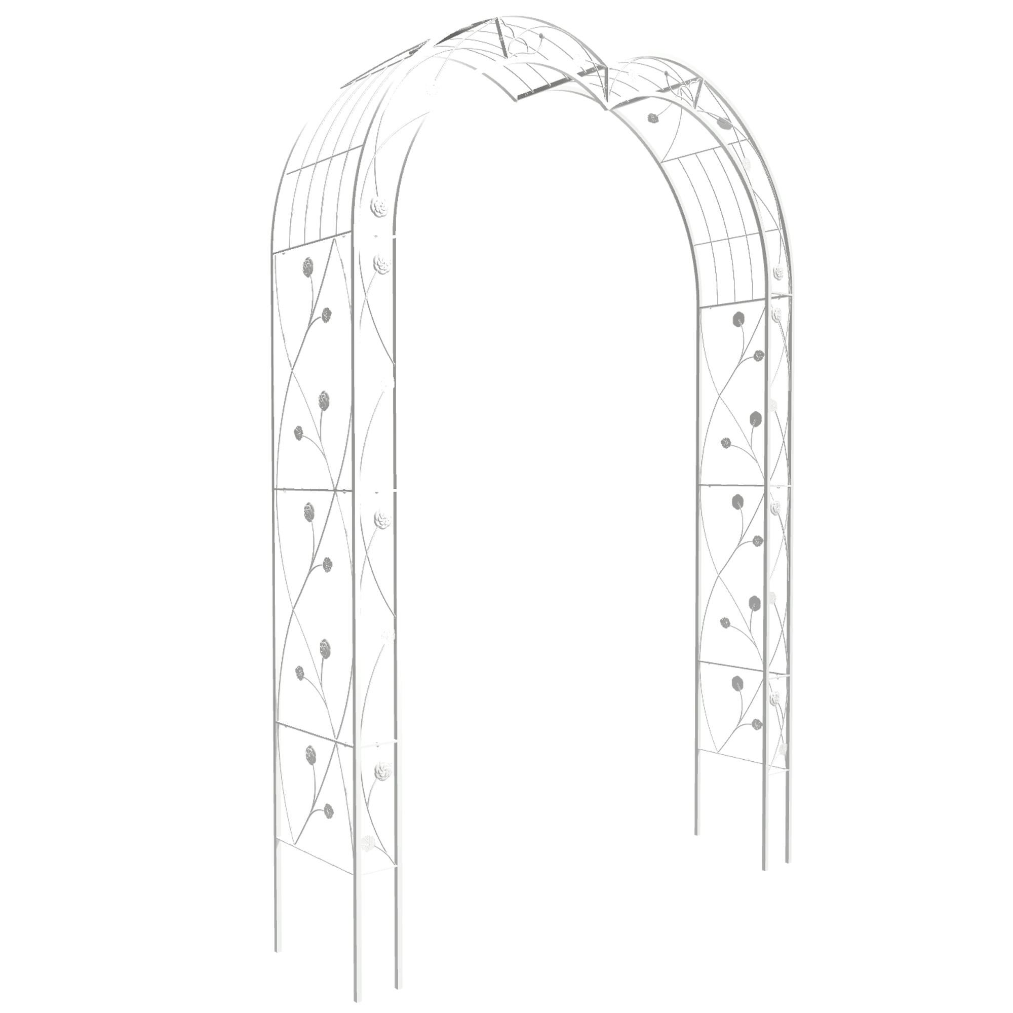 Metal Garden Arch for Climbing Plants & Events