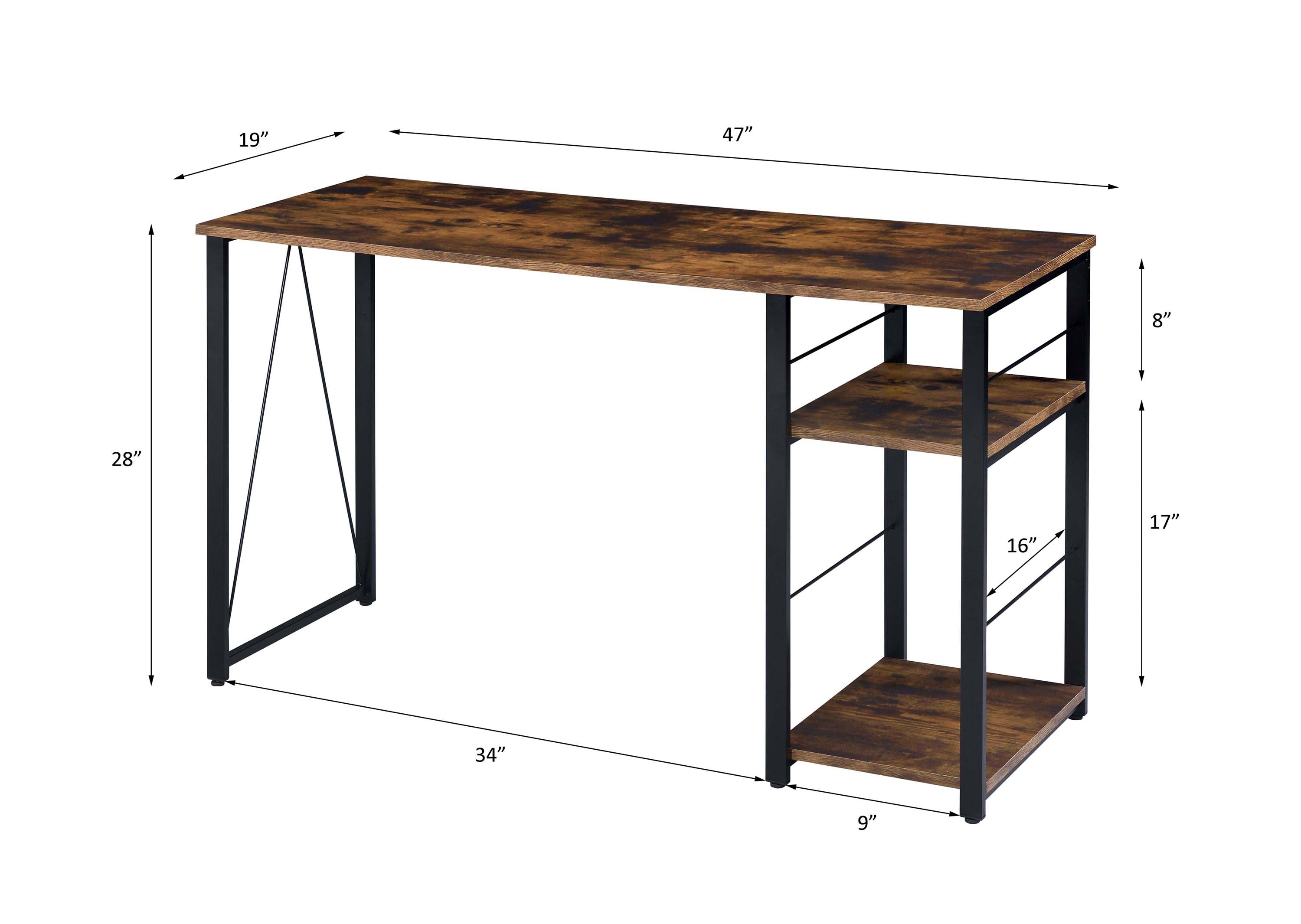 Vadna Weathered Writing Desk