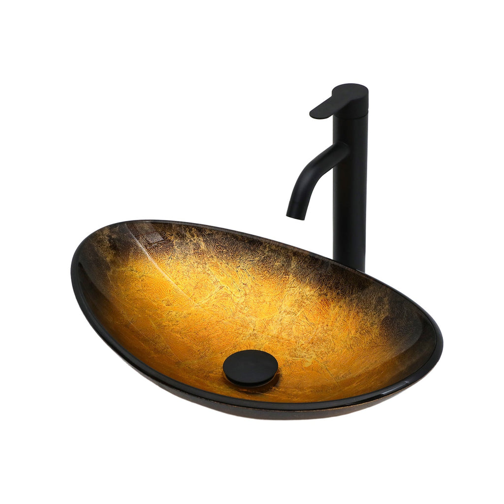 Artistic Tempered Glass Vessel Sink