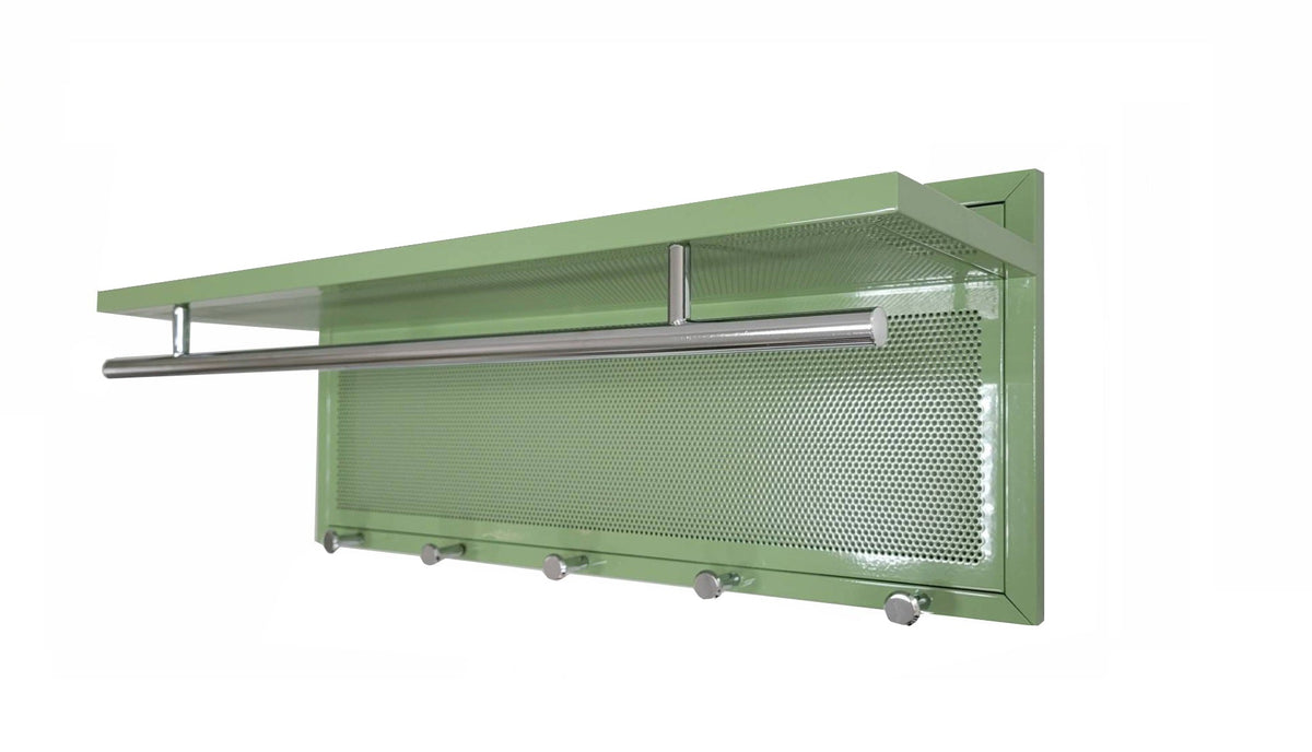 Esyspot Metal Powder Coating Hook Wall Mounted with Shelf