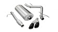 Corsa 09-13 GMC Sierra 4.8L V8 3in Cat-Back Single Side w Twin 4in Black Pro-Series Tips 14900BLK