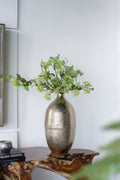 8.5x8.5x18.5" Aluminum Vase