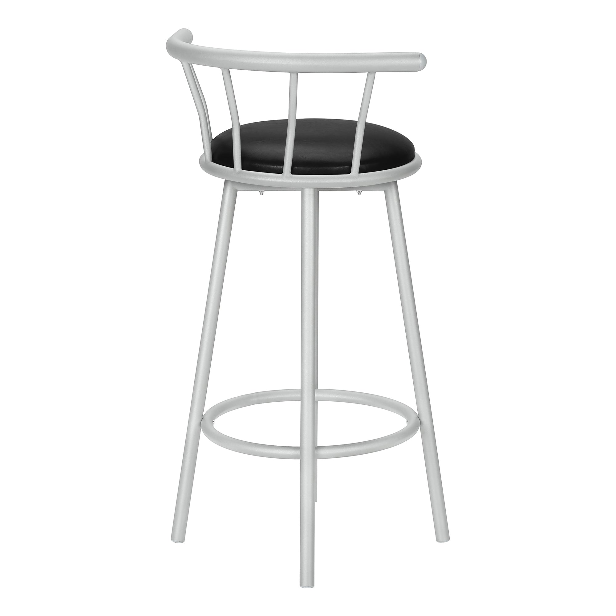 Barstool, Set Of 2, Swivel, Bar Height