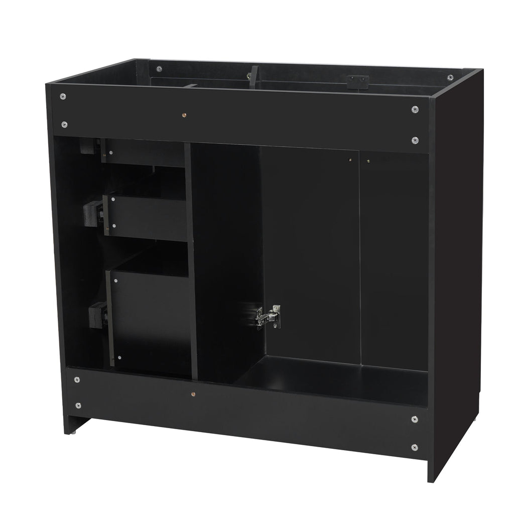 36" Bathroom Vanity Without Top Sink