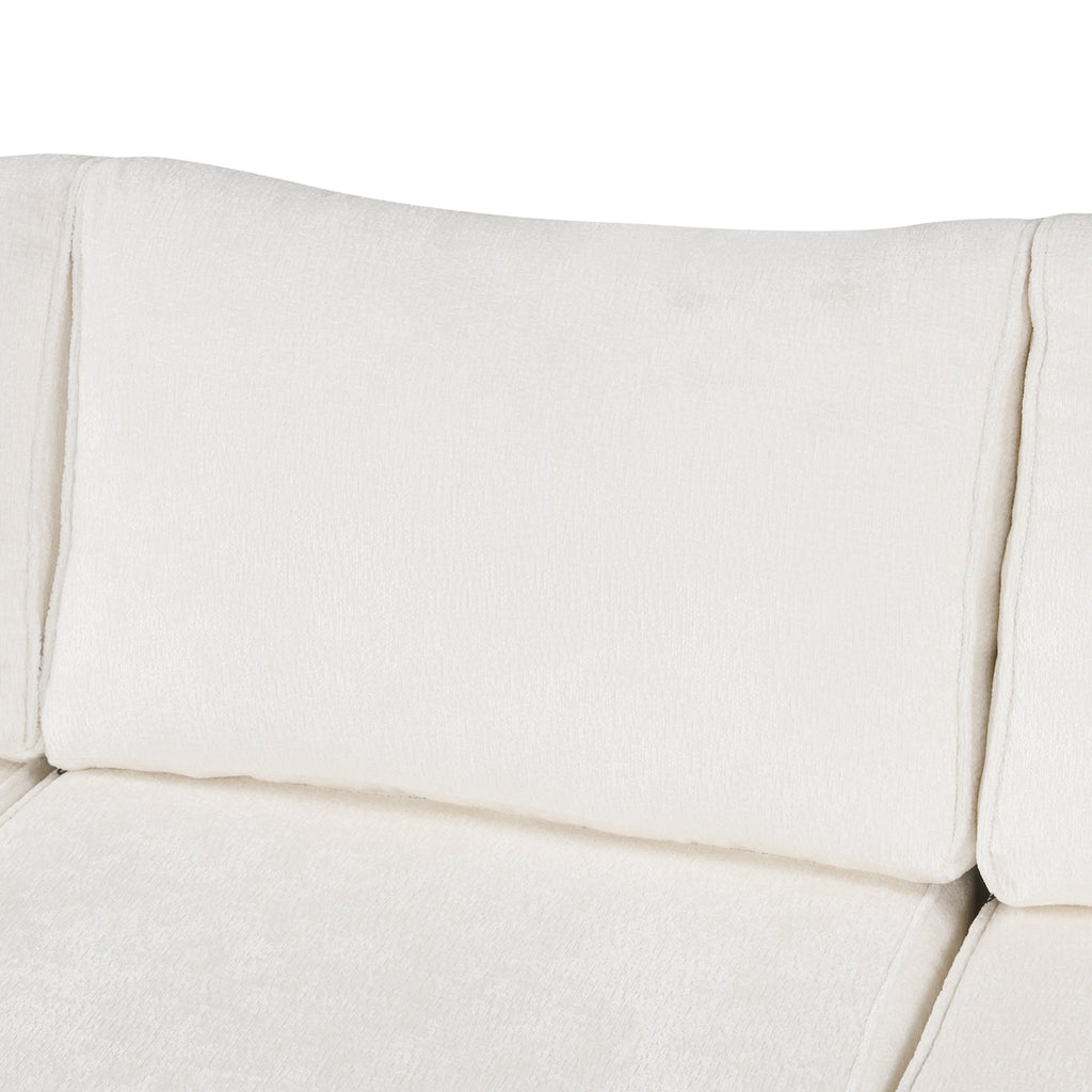 112.2" Sectional Sofa Pull-out Sofa Bed Sleeper