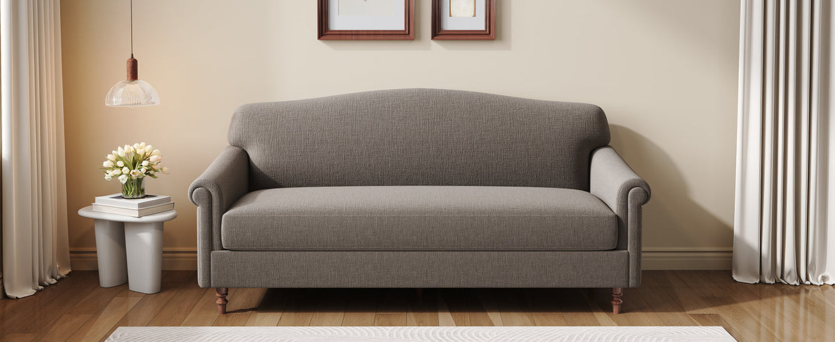 Modern Loveseat Sofa 77.5" 2-Seater Couch