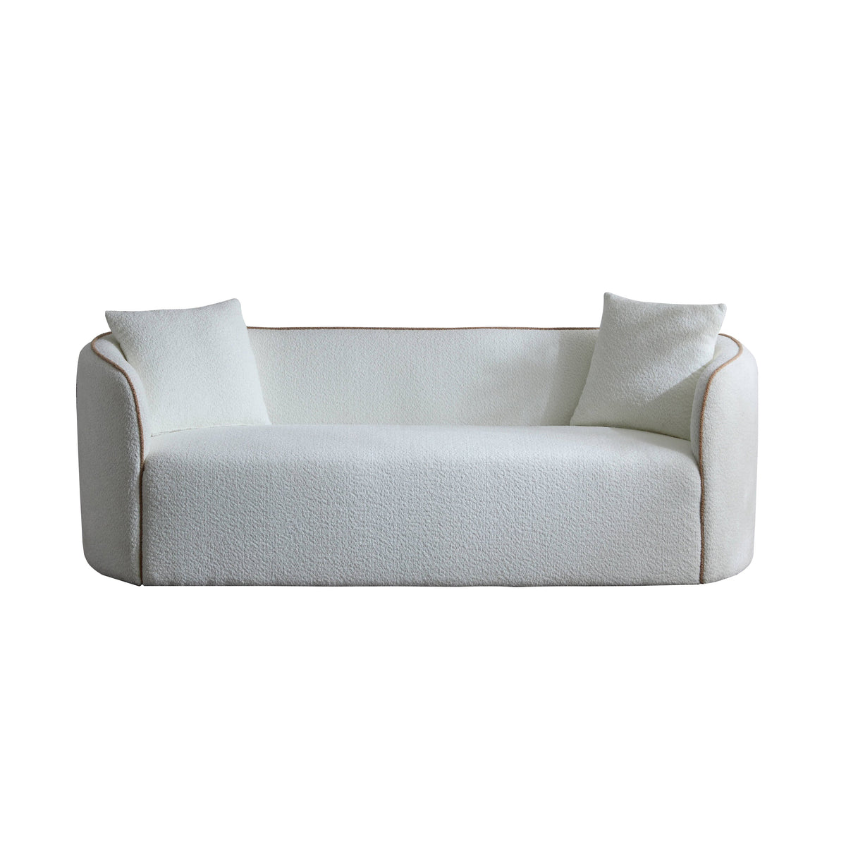 Coral 82" Curved Sofa - 3-Seater